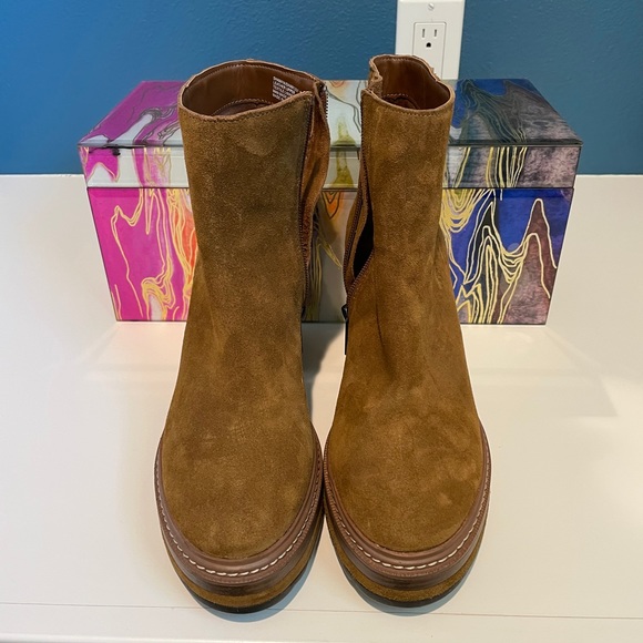 New Steve Madden Shaniya Brown Suede 